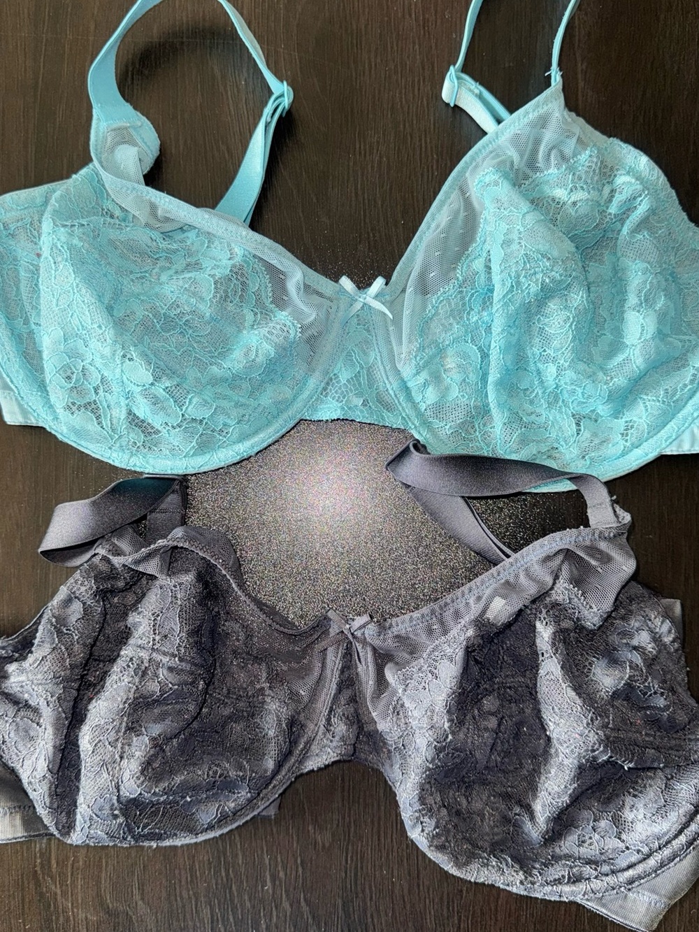HSIA Mermaid Scales Light Blue Lace Underwire Bra  36DD